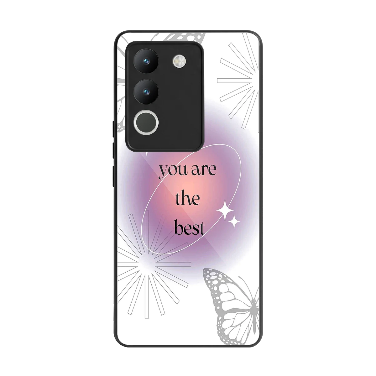 Star Power back phone cover | glass case for vivo y200 5g