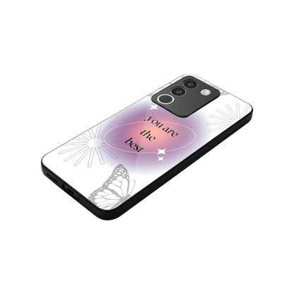 Star Power stylish phone case for vivo y200 5g | glossy glass and slim fit