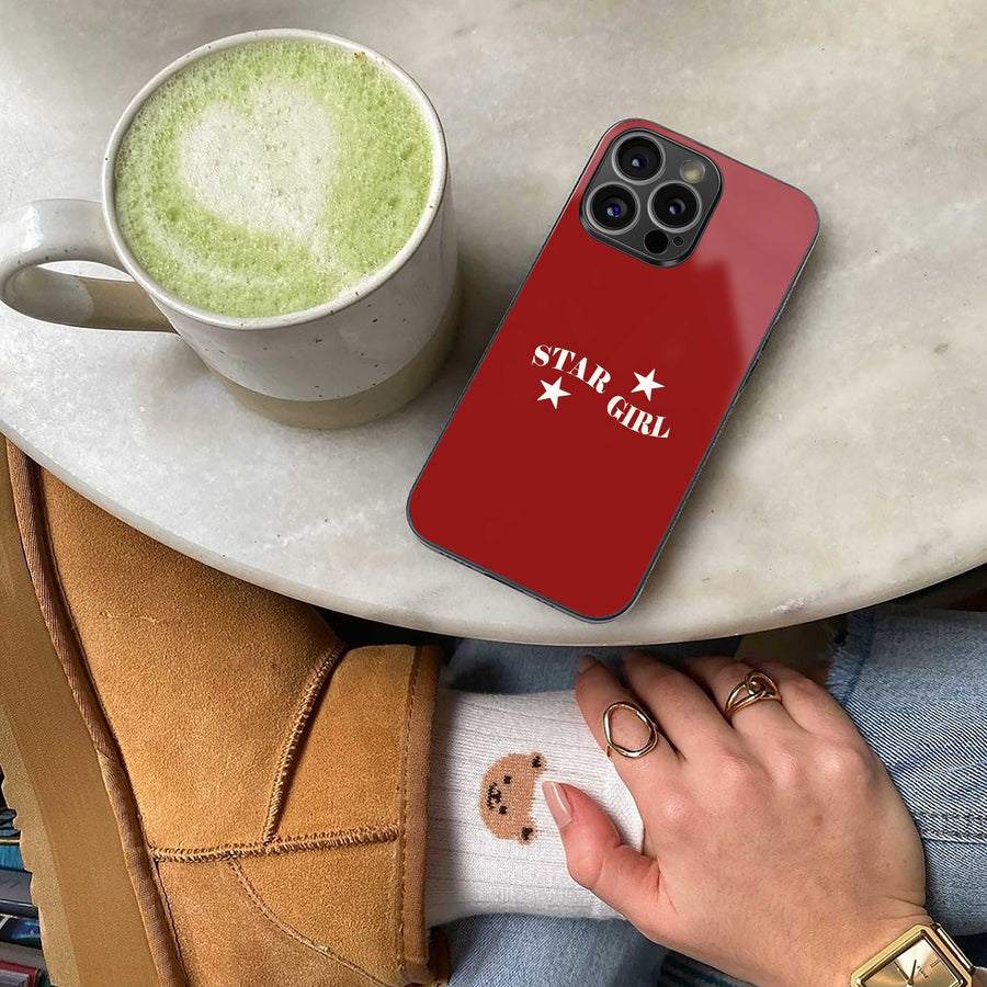 Star Girl Phone Case for Iphone 13 | Glass Case