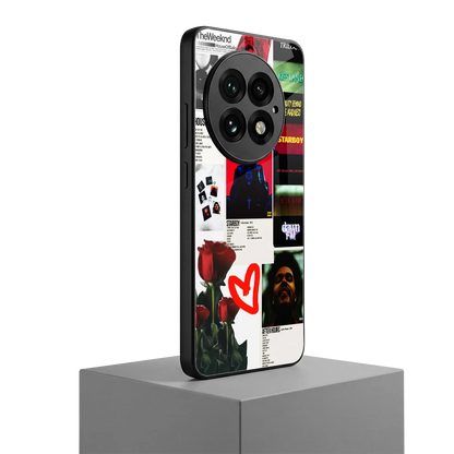 Starboy Collage oneplus 13 mobile cover | shockproof glass phone case