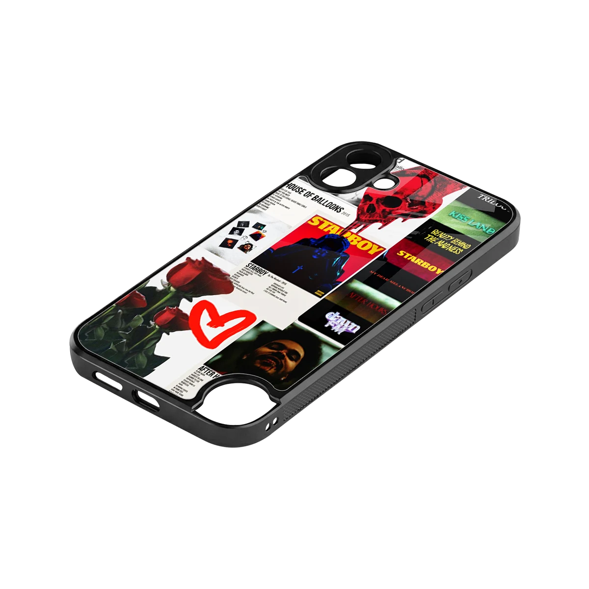 Starboy Collage stylish phone case for cmf nothing phone 1 | glossy glass and slim fit