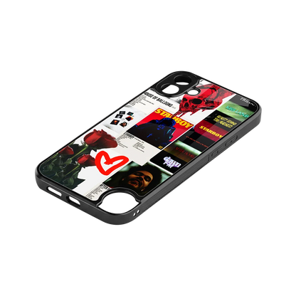 Starboy Collage stylish phone case for cmf nothing phone 1 | glossy glass and slim fit