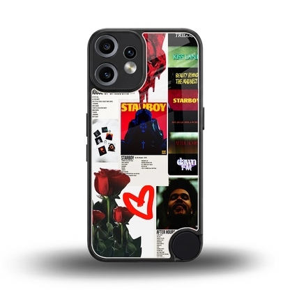 Starboy Collage back phone cover | glass case for cmf nothing phone 2 pro