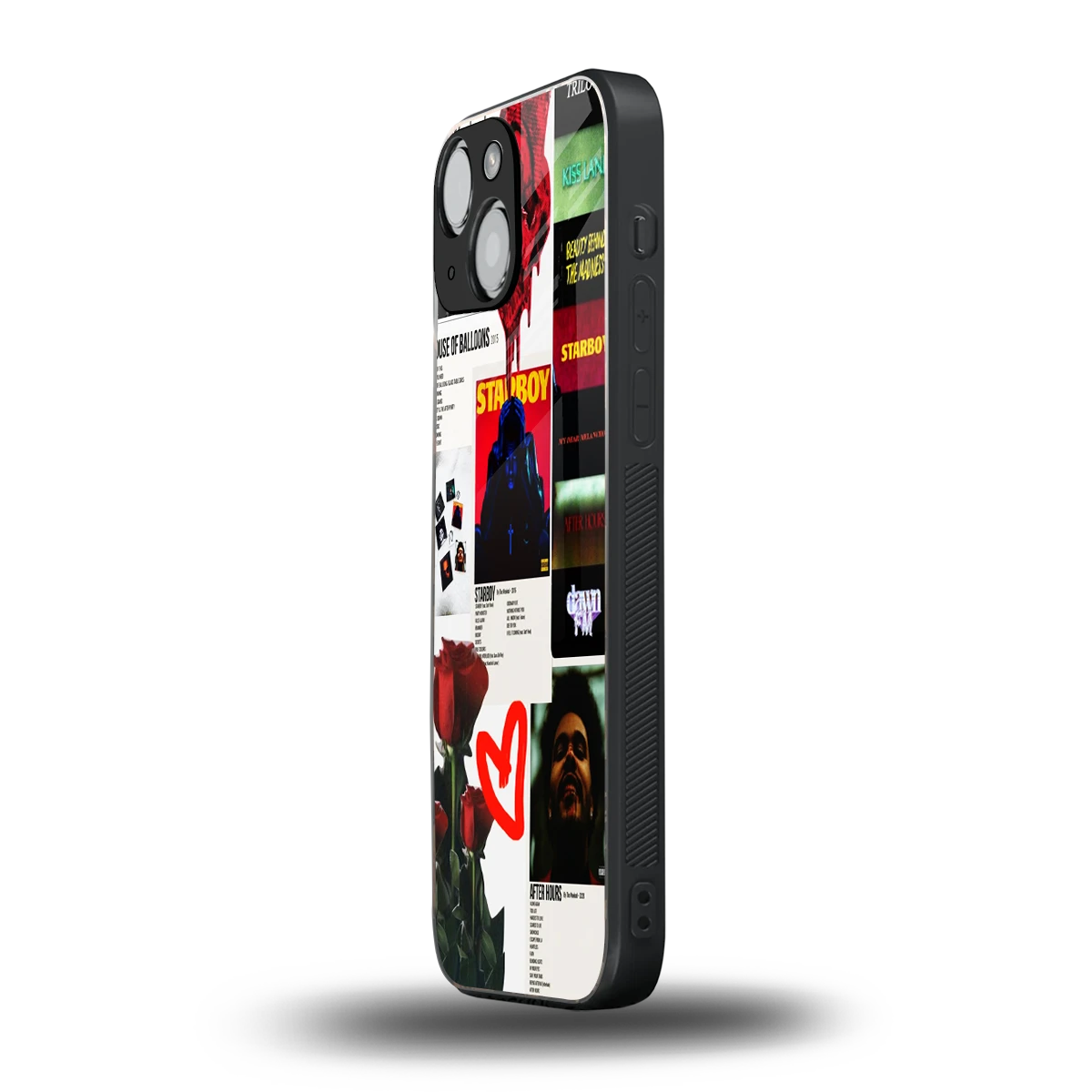Starboy Collage iphone 12 mini mobile cover | shockproof glass phone case