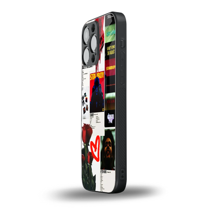 Starboy Collage iphone 16 pro max mobile cover | shockproof glass phone case
