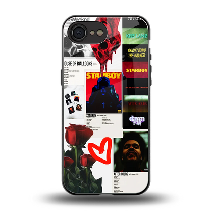 Starboy Collage back phone cover | glass case for iphone 17e