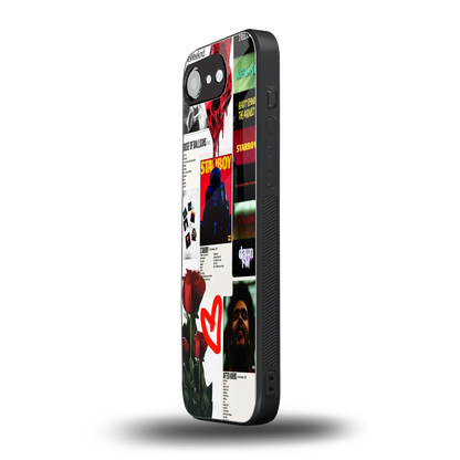 Starboy Collage iphone 16e mobile cover | shockproof glass phone case