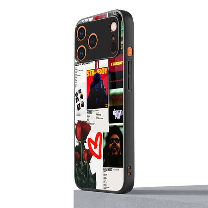 Starboy Collage iphone 17 pro mobile cover | shockproof glass phone case