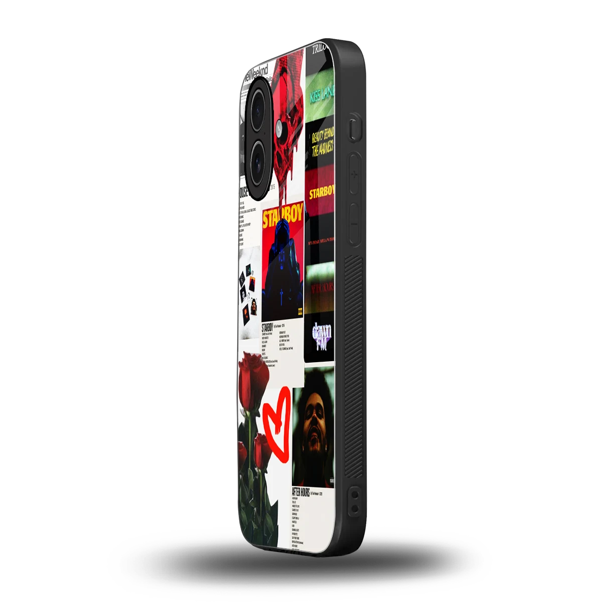 Starboy Collage iphone 17 mobile cover | shockproof glass phone case