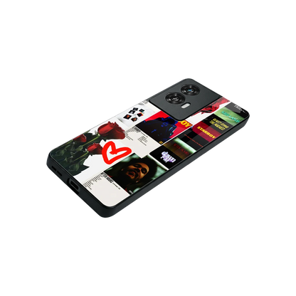 Starboy Collage stylish phone case for motorola edge 50 fusion | glossy glass and slim fit