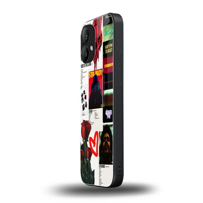 Starboy Collage nothing phone 2 mobile cover | shockproof glass phone case