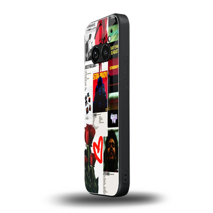 Starboy Collage nothing phone 2a mobile cover | shockproof glass phone case