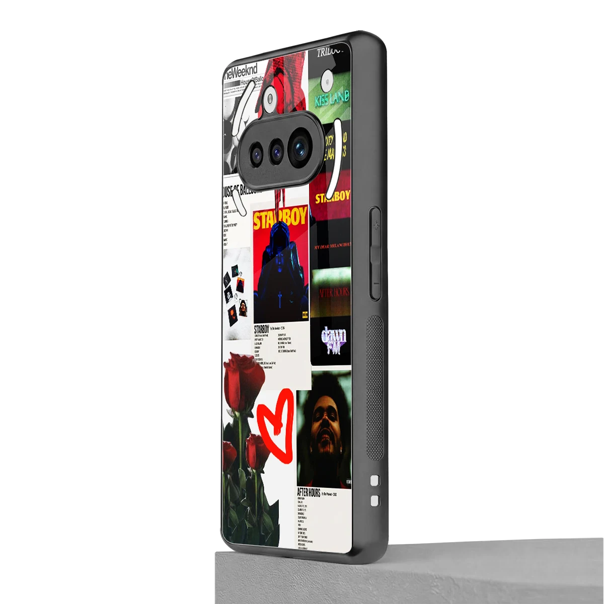 Starboy Collage nothing phone 3a mobile cover | shockproof glass phone case