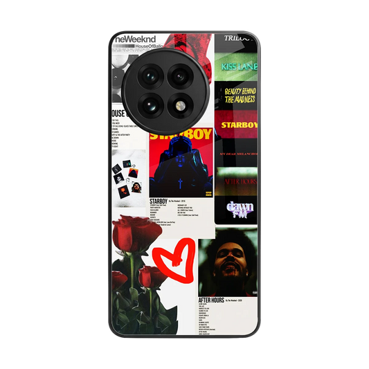 Starboy Collage back phone cover | glass case for oneplus 13r