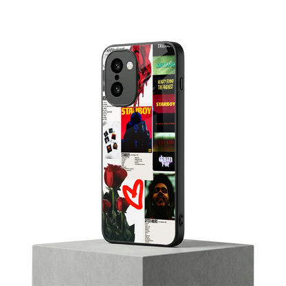 Starboy Collage oneplus 15r mobile cover | shockproof glass phone case