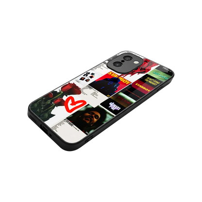 Starboy Collage stylish phone case for oneplus 15r | glossy glass and slim fit