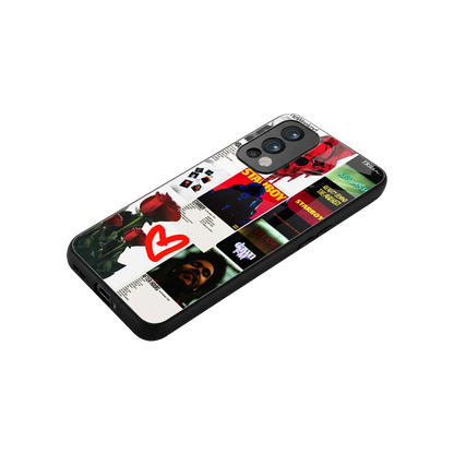 Starboy Collage stylish phone case for oneplus nord 2 | glossy glass and slim fit