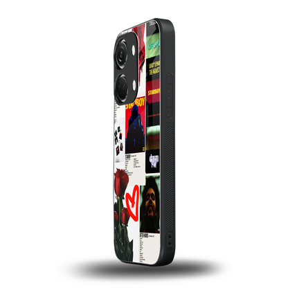 Starboy Collage oneplus nord 3 mobile cover | shockproof glass phone case