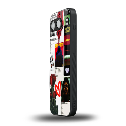 Starboy Collage oneplus nord 4 mobile cover | shockproof glass phone case