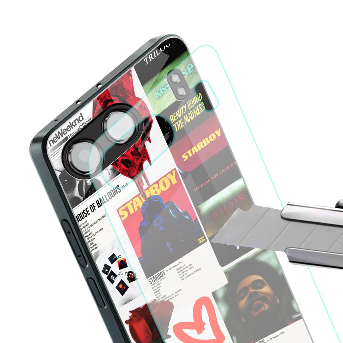 Starboy Collage stylish phone case for oneplus nord 4 | glossy glass and slim fit