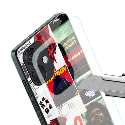 Starboy Collage stylish phone case for oneplus nord ce 3 | glossy glass and slim fit