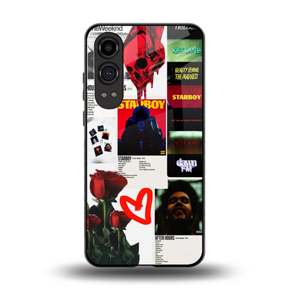 Starboy Collage back phone cover | glass case for oneplus nord ce 4 lite