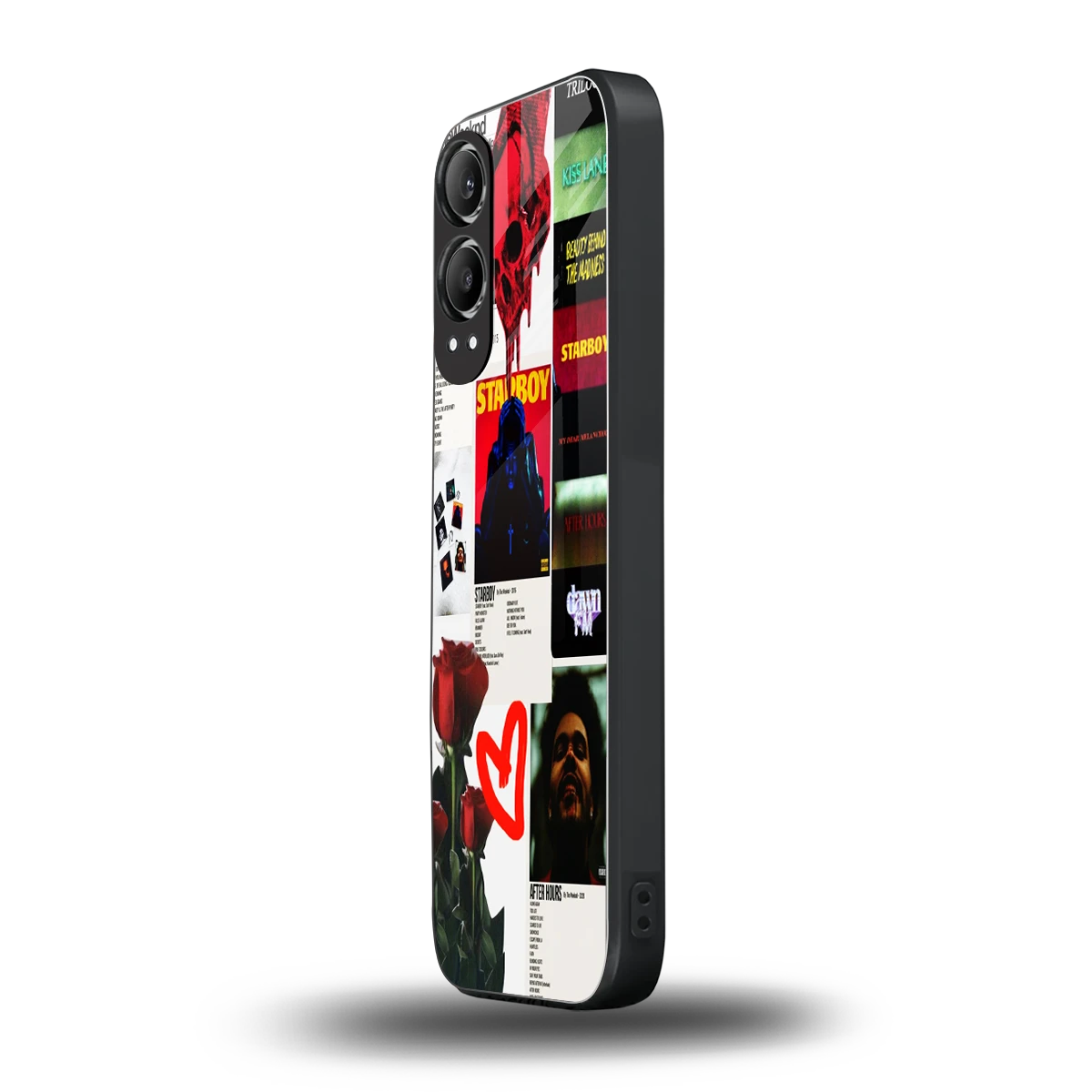 Starboy Collage oneplus nord ce 4 lite mobile cover | shockproof glass phone case