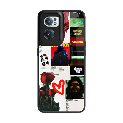 Starboy Collage back phone cover | glass case for oneplus nord ce 2