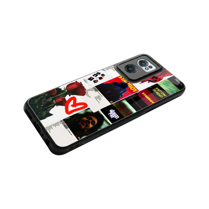 Starboy Collage stylish phone case for oneplus nord ce 2 | glossy glass and slim fit