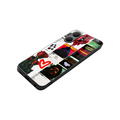 Starboy Collage stylish phone case for oppo a5x 5g | glossy glass and slim fit