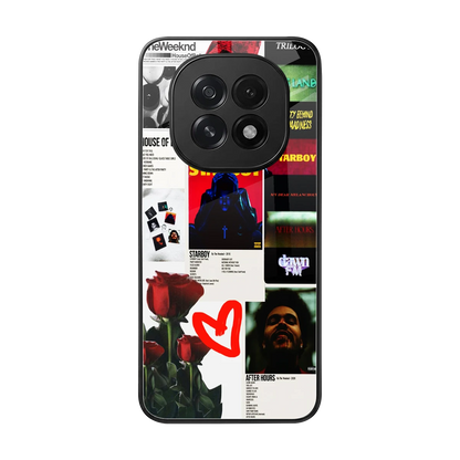 Starboy Collage back phone cover | glass case for oppo f29 5g
