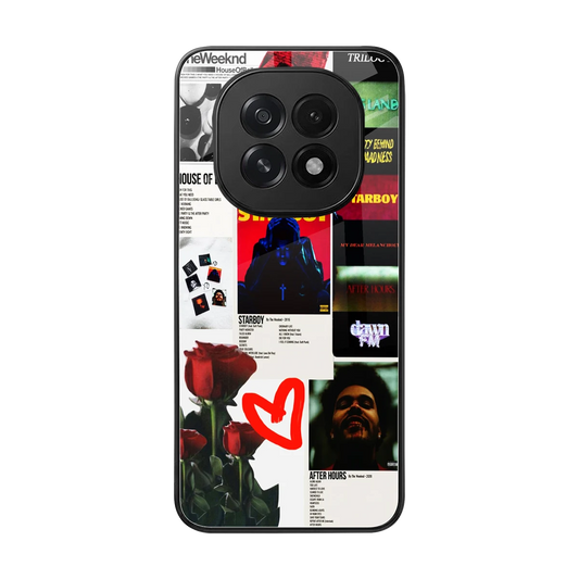 Starboy Collage back phone cover | glass case for oppo f29 5g