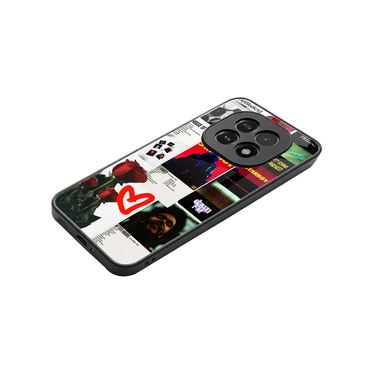 Starboy Collage stylish phone case for oppo f29 5g | glossy glass and slim fit