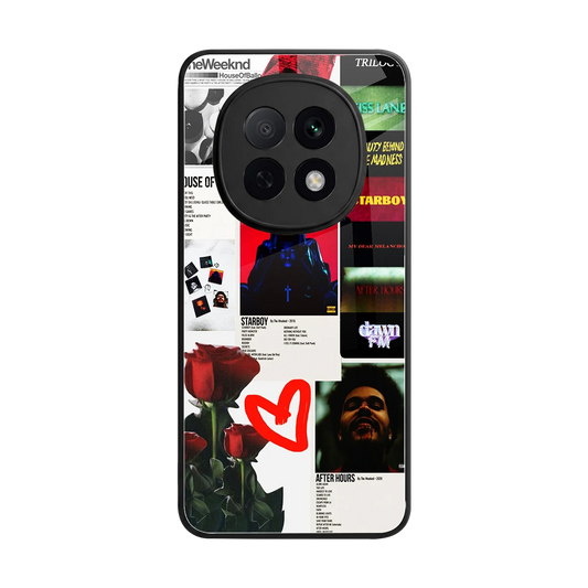 Starboy Collage back phone cover | glass case for oppo f29 pro 5g