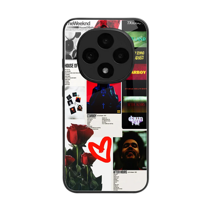 Starboy Collage back phone cover | glass case for oppo f31 pro 5g