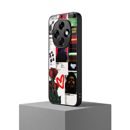 Starboy Collage oppo f31 pro 5g mobile cover | shockproof glass phone case