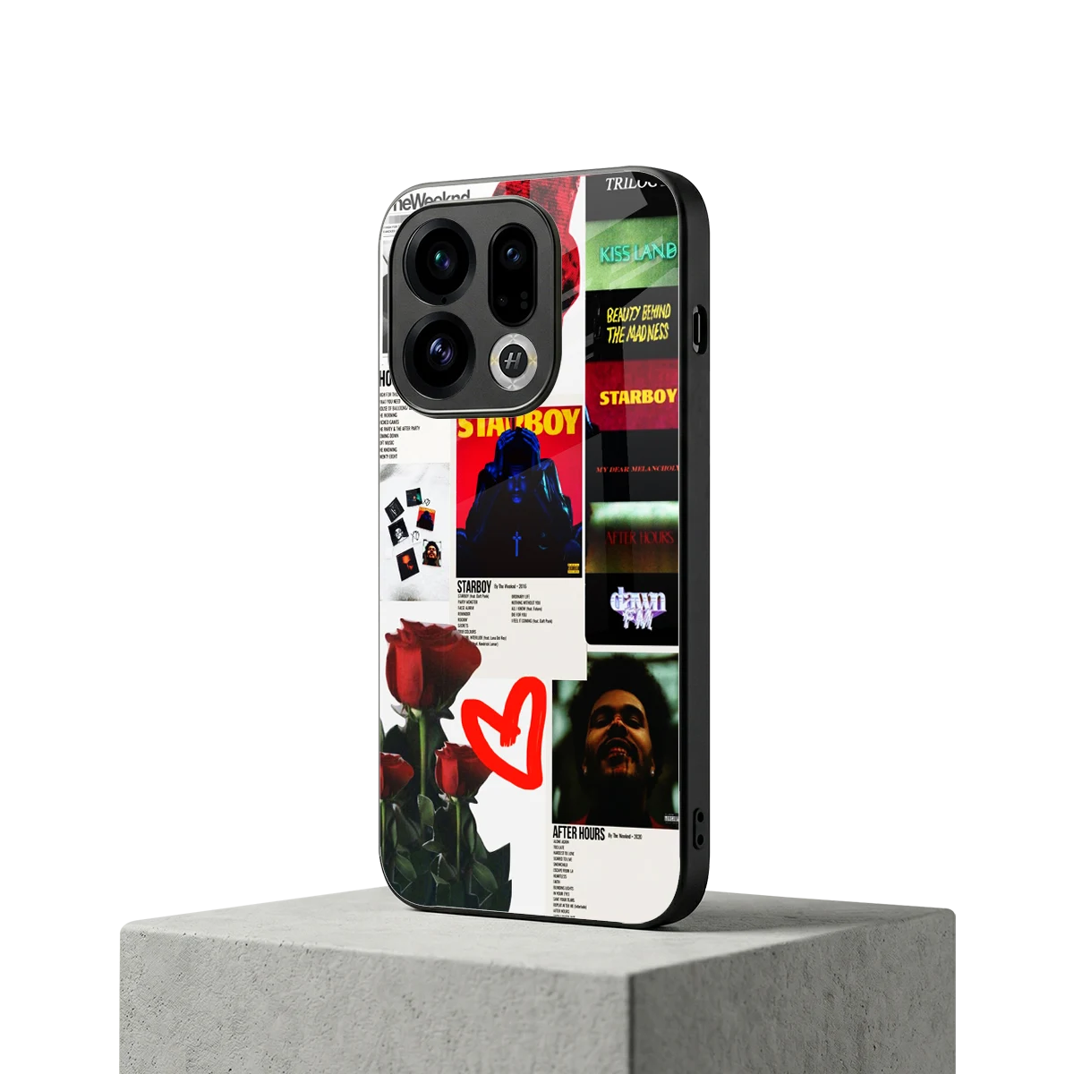 Starboy Collage oppo find x9 mobile cover | shockproof glass phone case