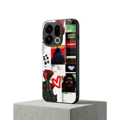 Starboy Collage oppo find x9 mobile cover | shockproof glass phone case