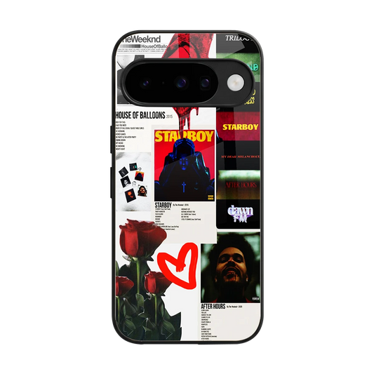 Starboy Collage back phone cover | glass case for google pixel 10