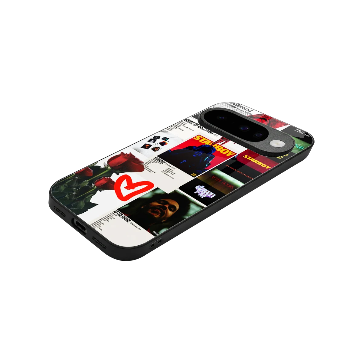 Starboy Collage stylish phone case for google pixel 10 | glossy glass and slim fit
