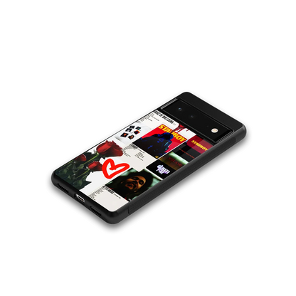 Starboy Collage google pixel 6a mobile cover | shockproof glass phone case