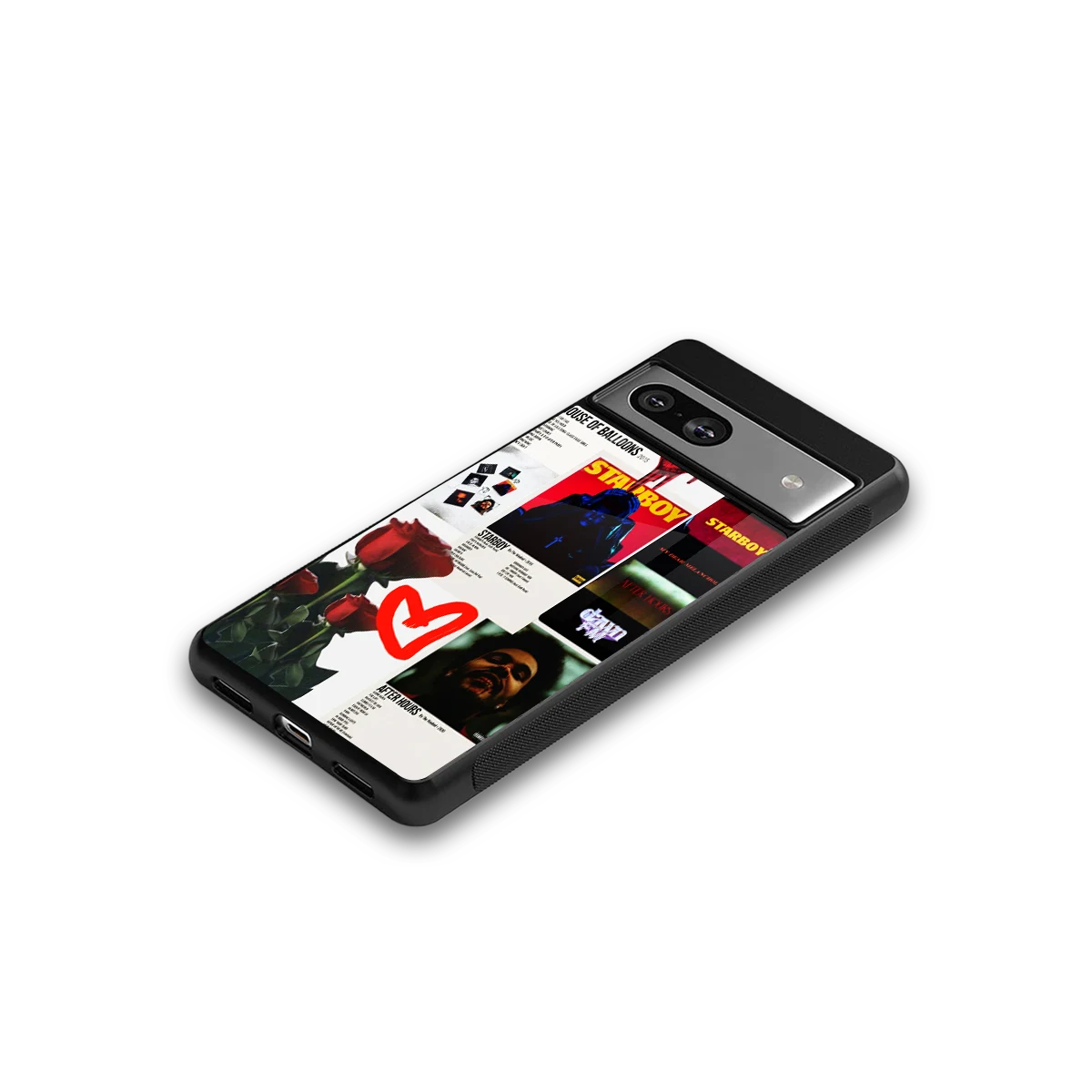 Starboy Collage google pixel 7a mobile cover | shockproof glass phone case