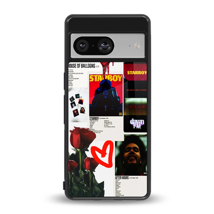 Starboy Collage back phone cover | glass case for google pixel 8