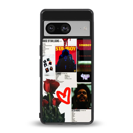 Starboy Collage back phone cover | glass case for google pixel 8