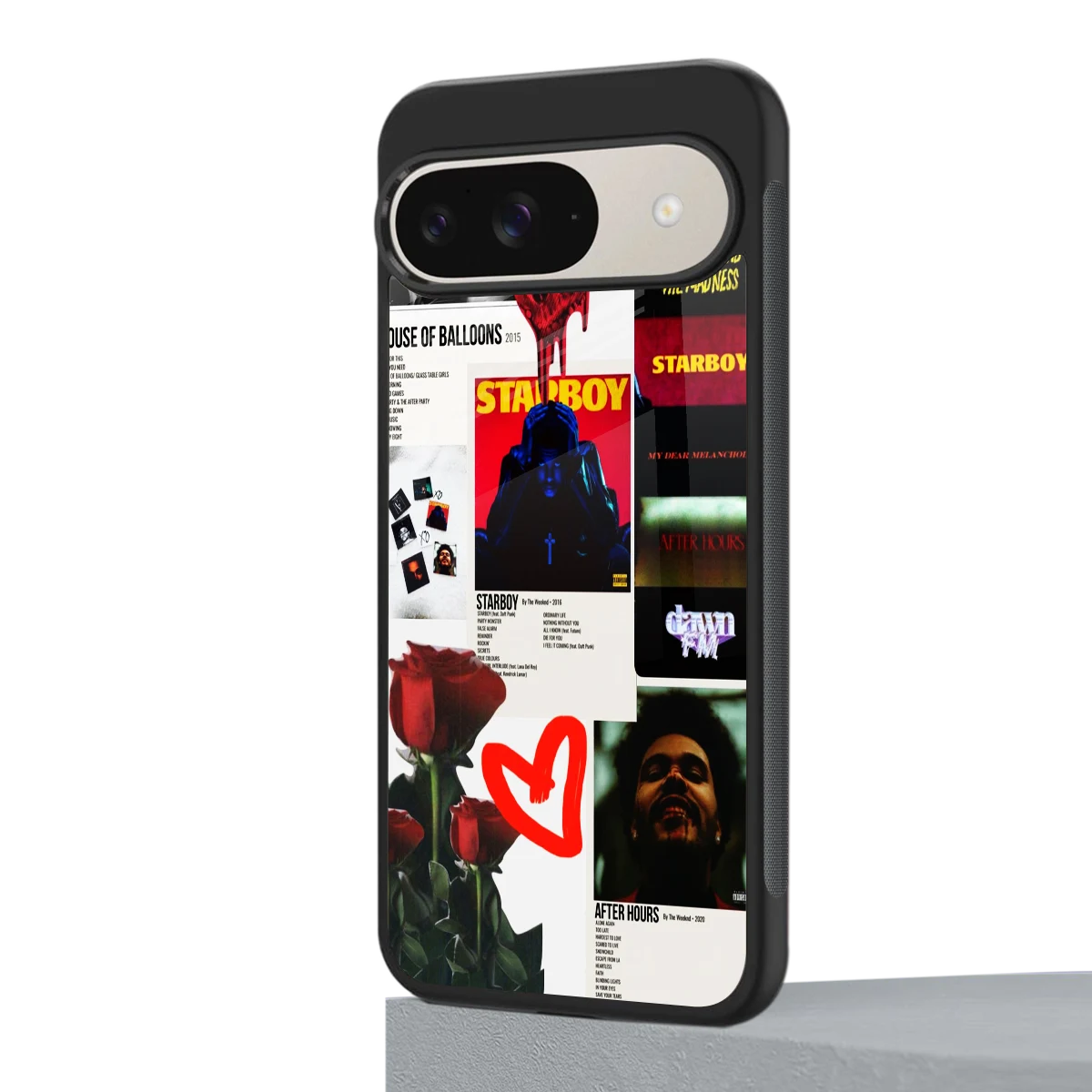 Starboy Collage google pixel 9 mobile cover | shockproof glass phone case