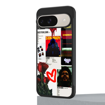 Starboy Collage google pixel 9 mobile cover | shockproof glass phone case