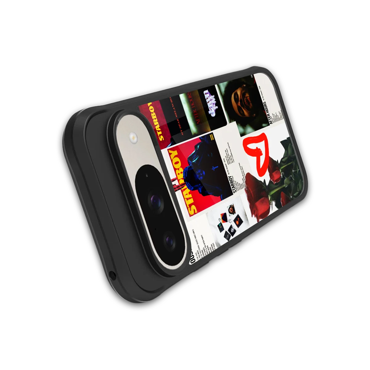Starboy Collage stylish phone case for google pixel 9 | glossy glass and slim fit