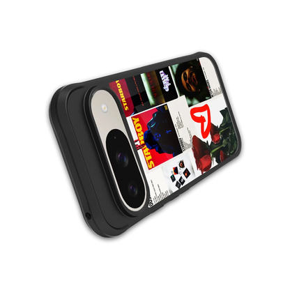 Starboy Collage stylish phone case for google pixel 9 | glossy glass and slim fit