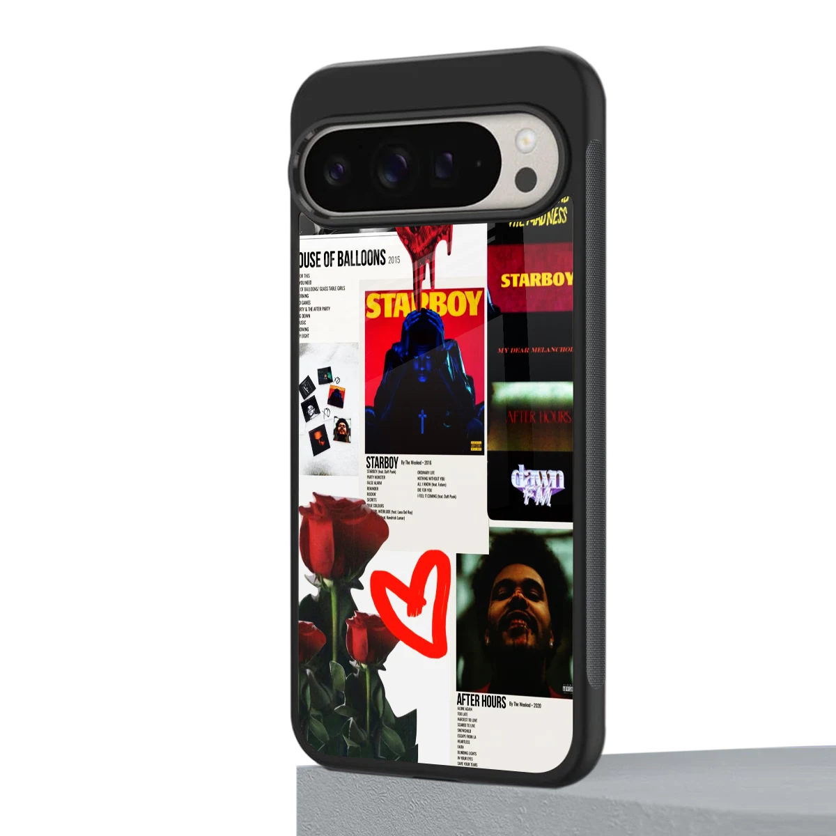 Starboy Collage google pixel 9 pro mobile cover | shockproof glass phone case