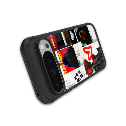 Starboy Collage stylish phone case for google pixel 9 pro xl | glossy glass and slim fit